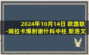 2024年10月14日 欧国联-姆拉卡爆射谢什科中柱 斯洛文尼亚1-0哈萨克斯坦